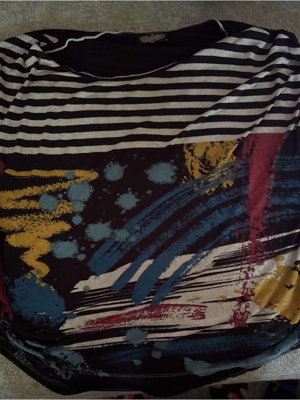 Vanilla Sugar Abstract Top